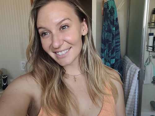 Customer photo review of Movie Time Colored Contact Lenses