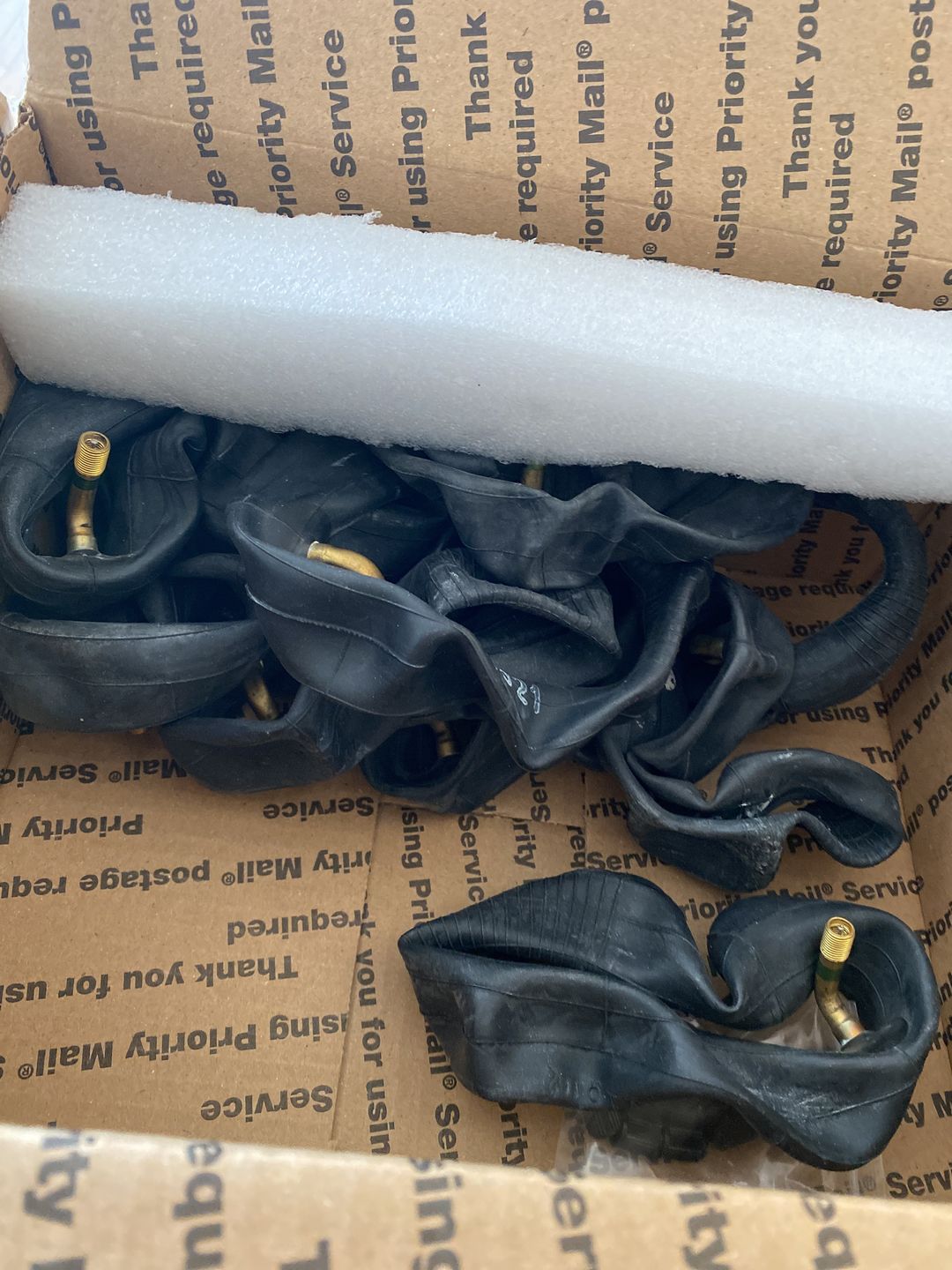 Customer photo review of Backfire Hammer 160mm Pneumatic Tires and Parts