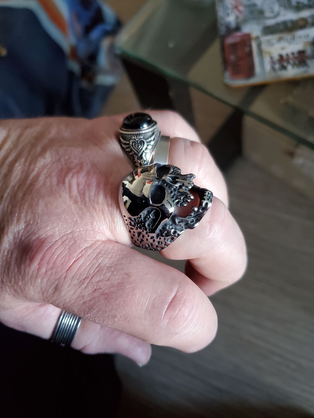 Customer photo review of RIDE TILL DEATH. - SILVER