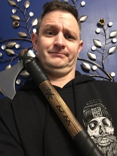 Customer photo review of Glory or Valhalla Axe