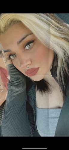 Customer photo review of Aurora Colored Contact Lenses