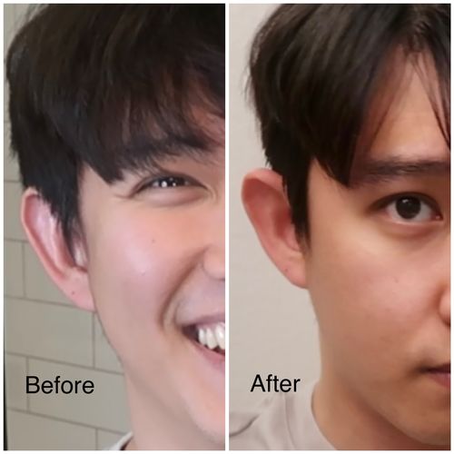 Customer photo review of Down Perm Kit