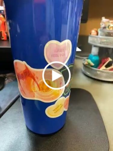 Customer video review of Infinite Love Gems Holographic Sticker