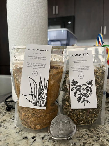 Customer photo review of Tummy Tea