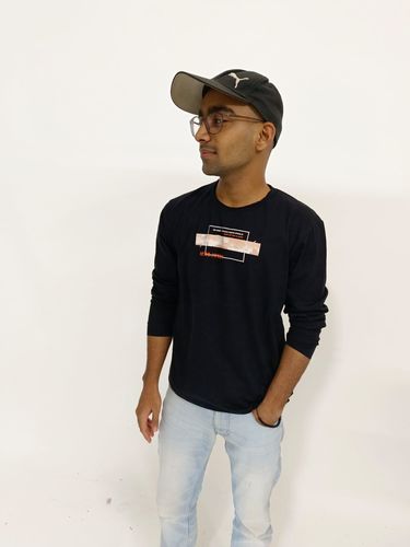 Customer photo review of Tokyo Black Graphic T-Shirt