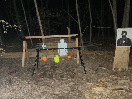 Customer photo review of B001 Stand Complete Target System 24