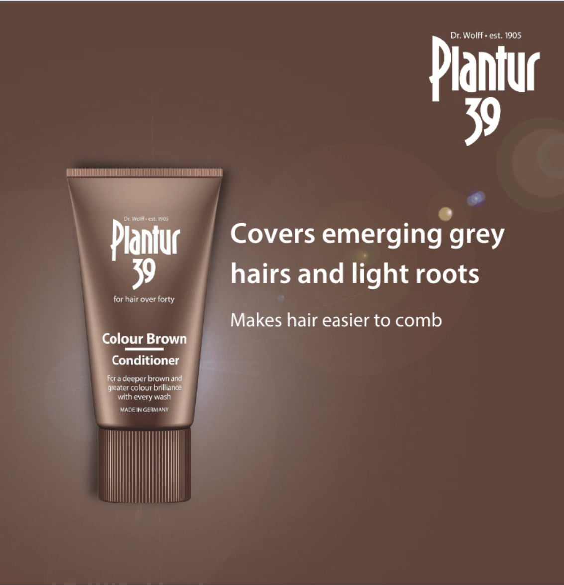 Customer photo review of Plantur 39 Colour Brown Colour Conditioner (150ml)
