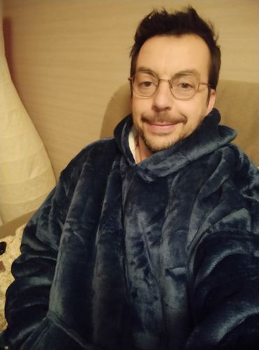 Customer photo review of SweetPlaid™ - Bleu