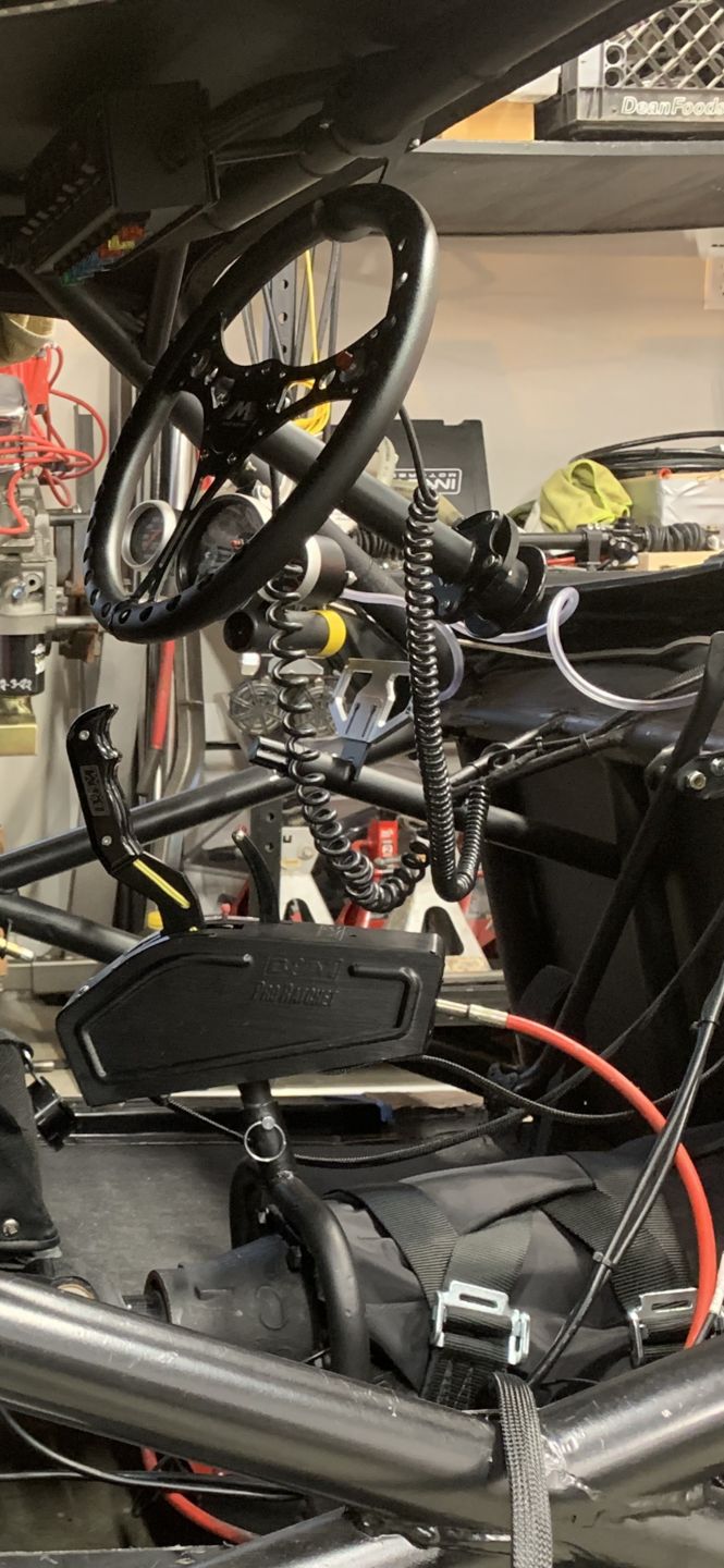 Customer photo review of Motion Raceworks DIY Lightweight Chromoly Steering Column Kit 15-210