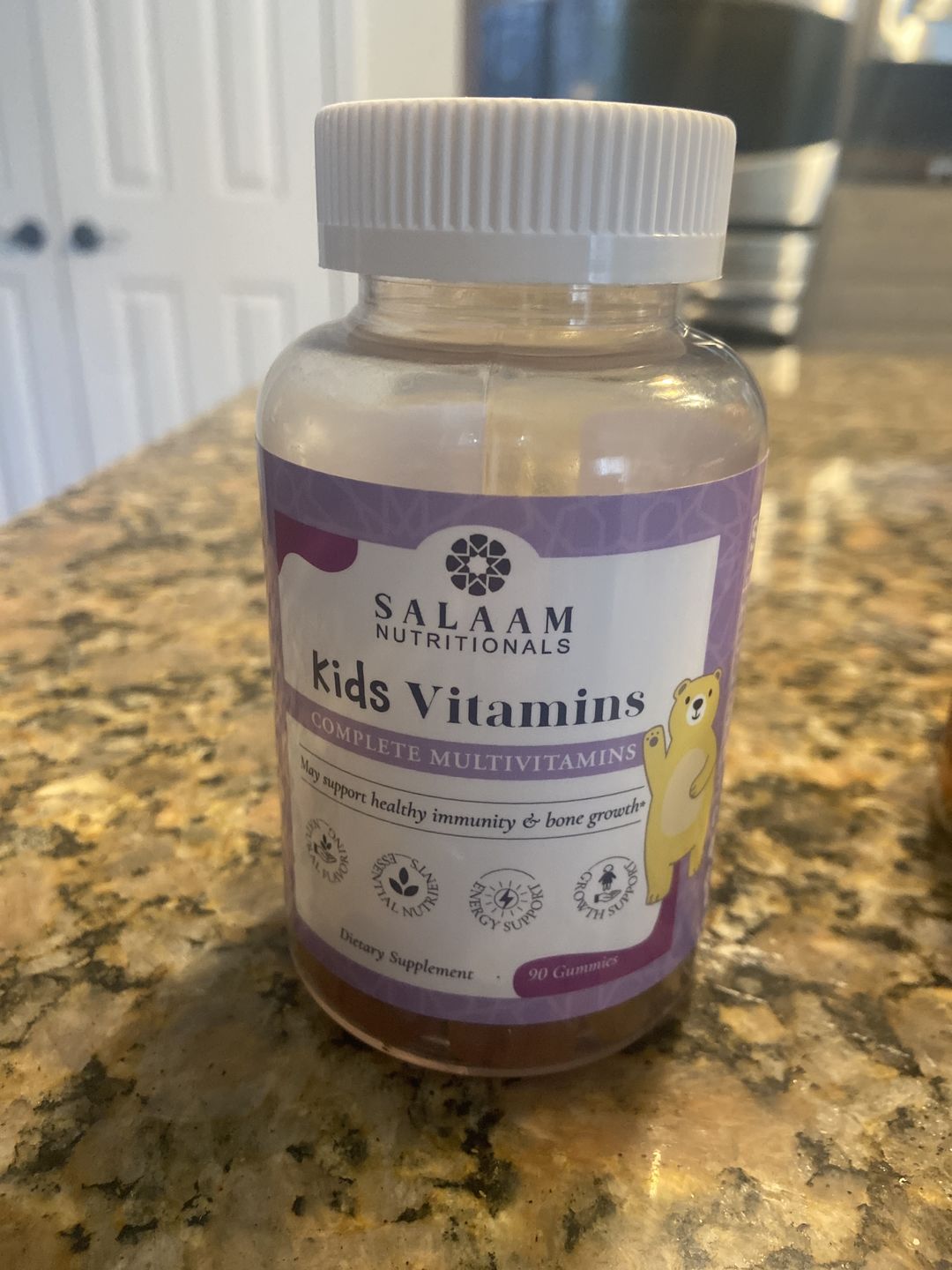 Customer photo review of Kids Gummy Multivitamins (90 count)