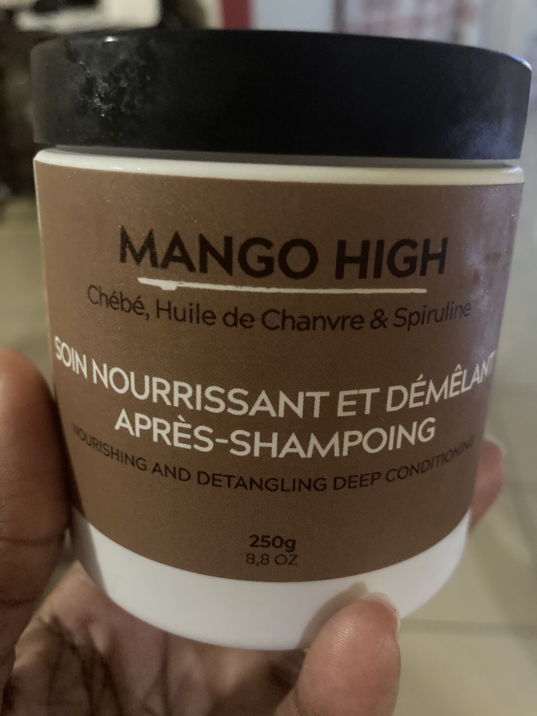 Customer photo review of Soin nourrissant et démêlant après-shampoing - HIGH