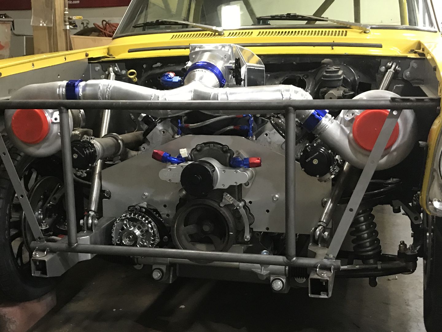 Customer photo review of LS Adjustable Timing Pointer Kit (Truck / 5th Gen Camaro Spacing) 10-11004