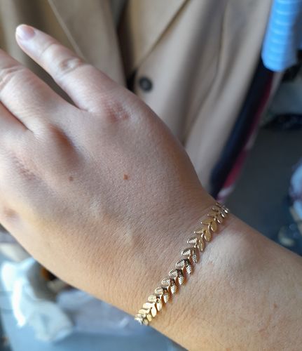 Customer photo review of Bracelet épis de blé