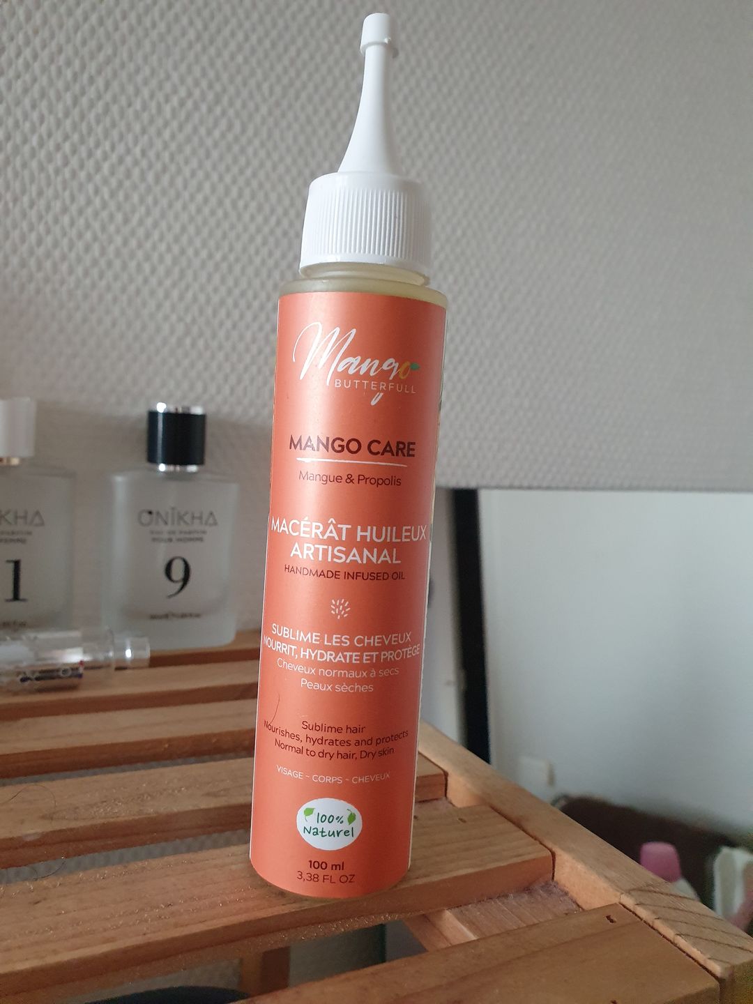 Customer photo review of Macérât huileux artisanal CARE