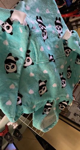 Customer photo review of SweetPlaid™ - Panda - Nouvelle collection 🌟