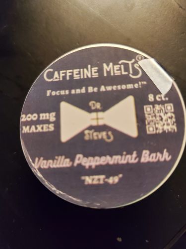 Customer photo review of Vanilla Peppermint Bark Caffeine Melt® Max Pack (8/20/28ct)