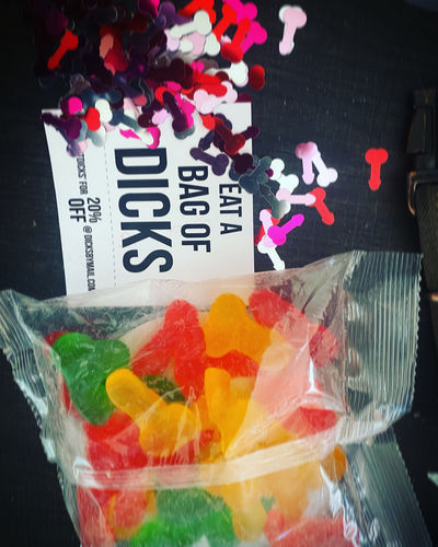 Customer photo review of Bag of Dicks - Sent Anonymously