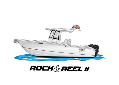 Customer photo review of Custom Digital Boat Artwork