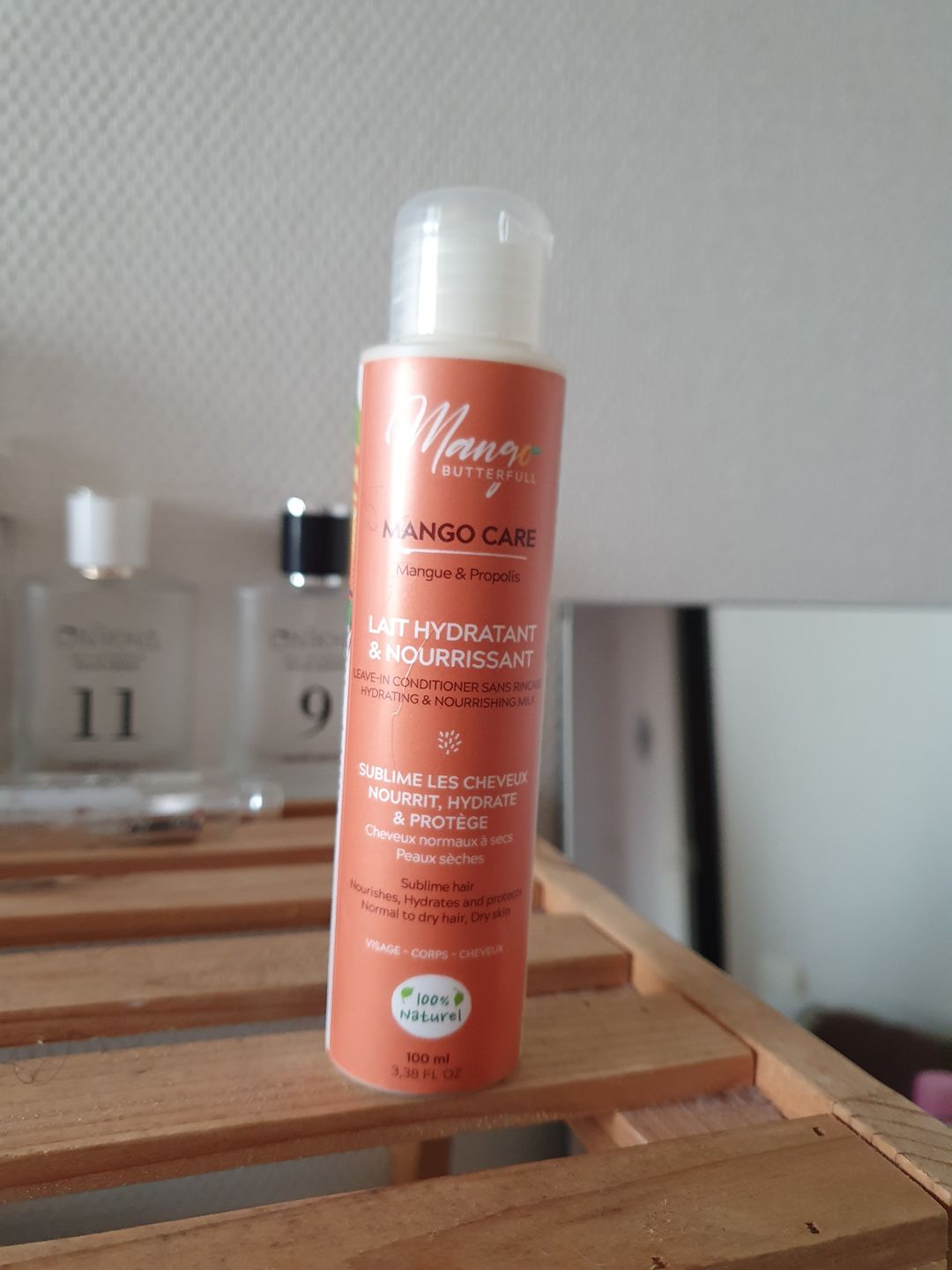 Customer photo review of Lait hydratant et nourrissant - CARE