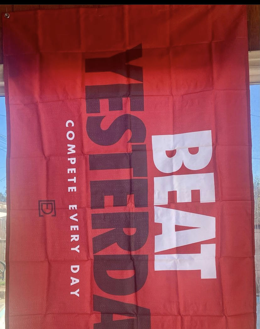 Customer photo review of Beat Yesterday (Flag)