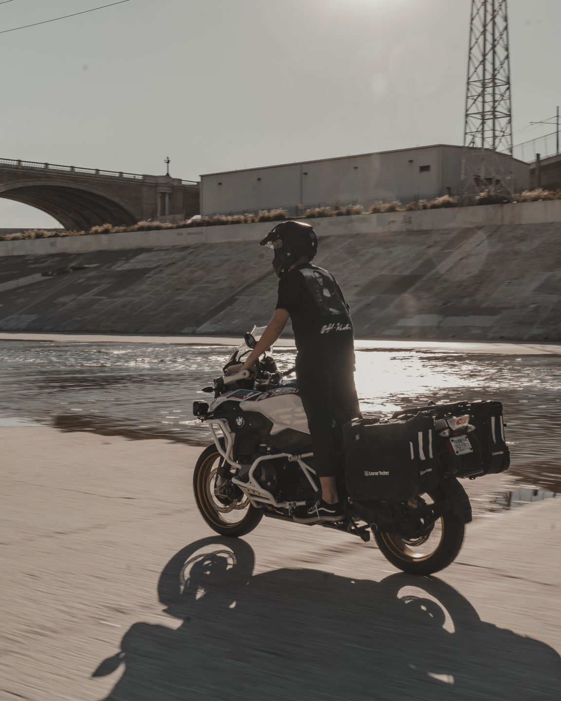 Customer photo review of MotoBag Quick Release System