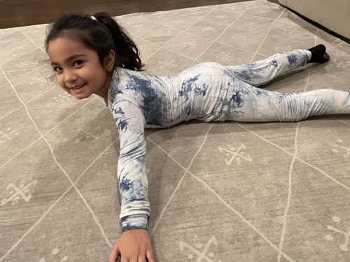 Customer photo review of Kids Bamboo PJs