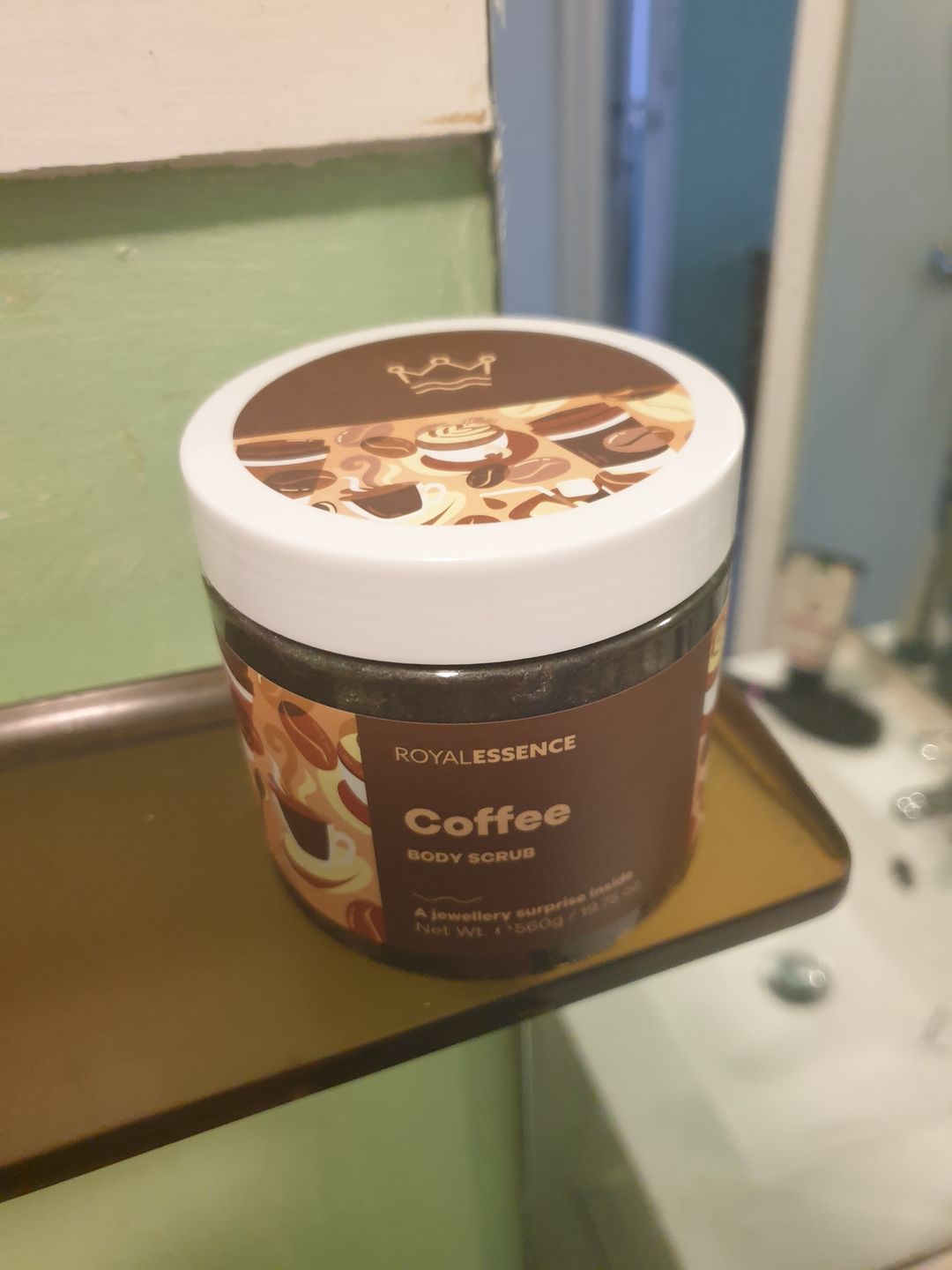 Customer photo review of Coffee (Body Scrub)