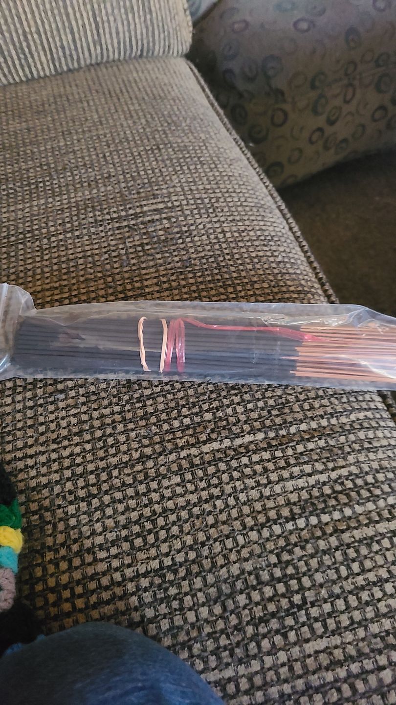 Customer photo review of Fresh Dipped Incense Sticks