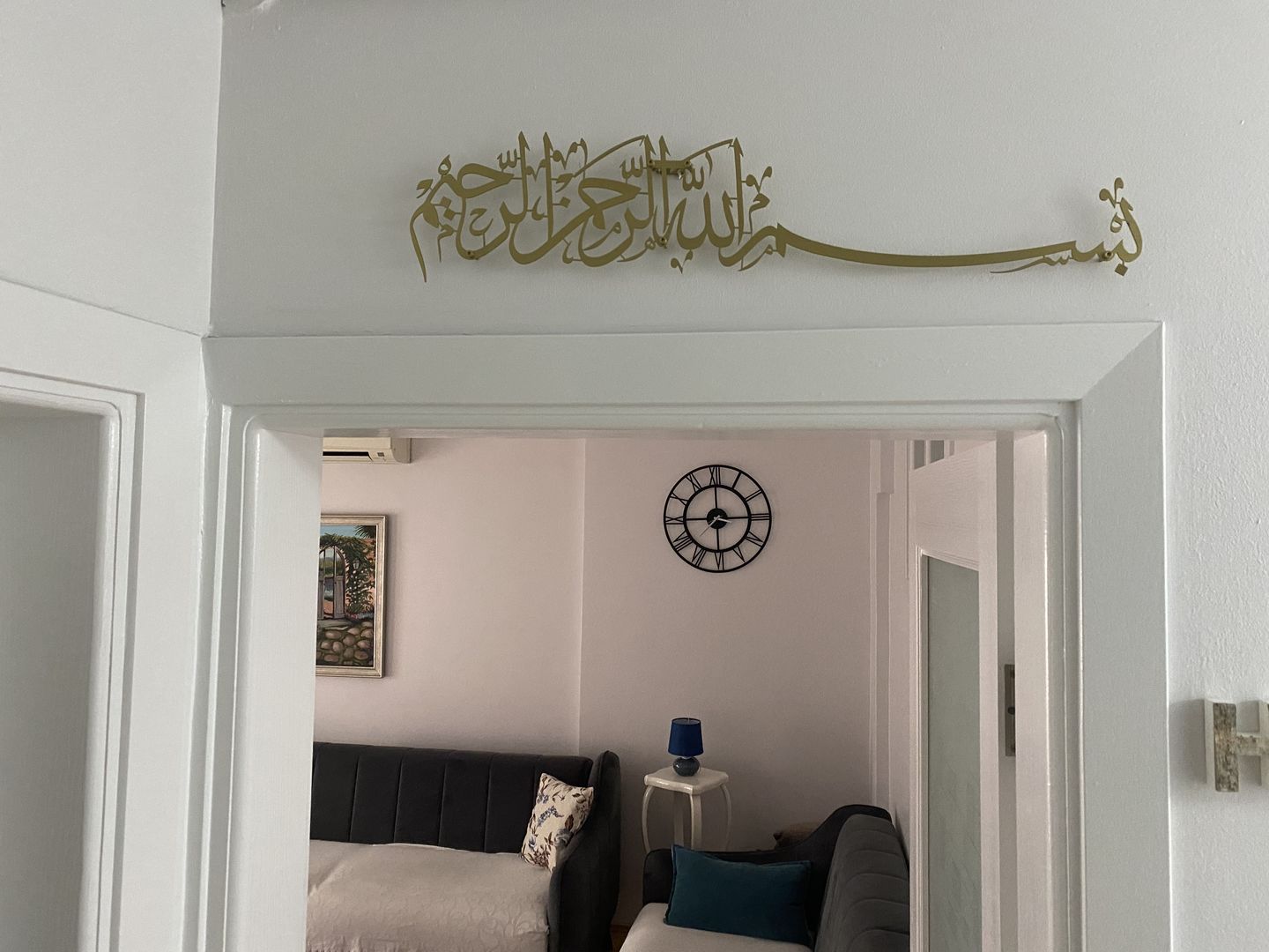 Customer photo review of Besmele Metal Tablo