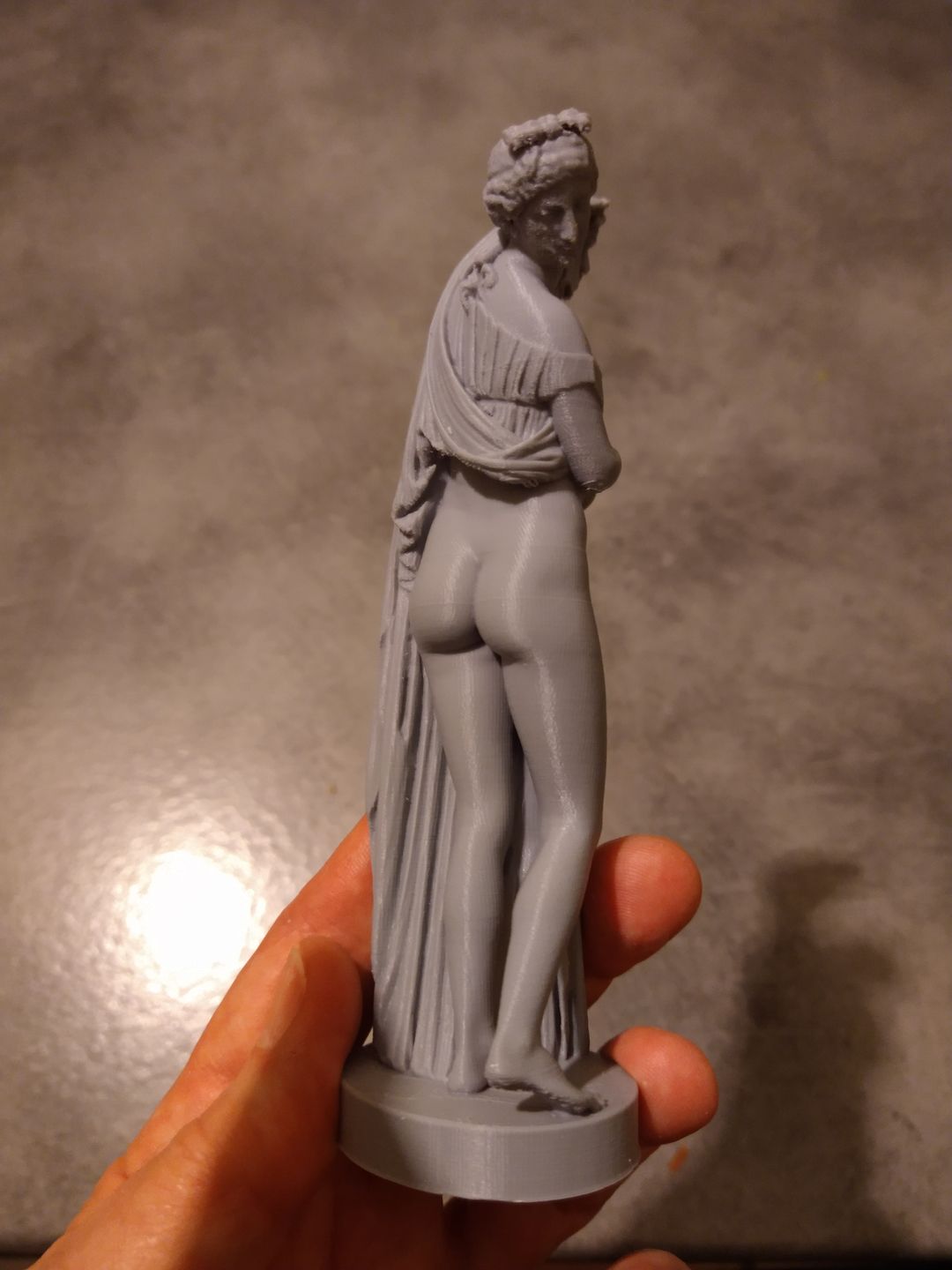 Customer photo review of Venere Afrodite Callipigia - Statua stampata in 3D