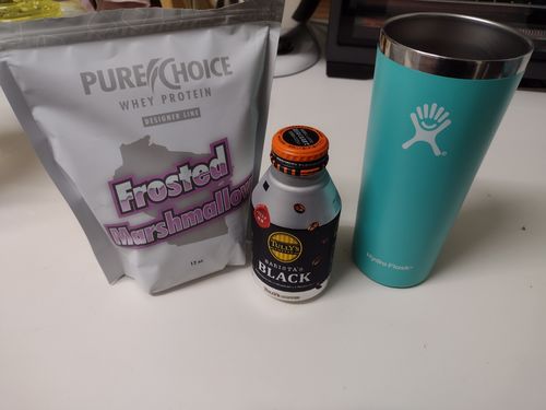 Customer photo review of Whey Protein Flight - Try all our flavors!