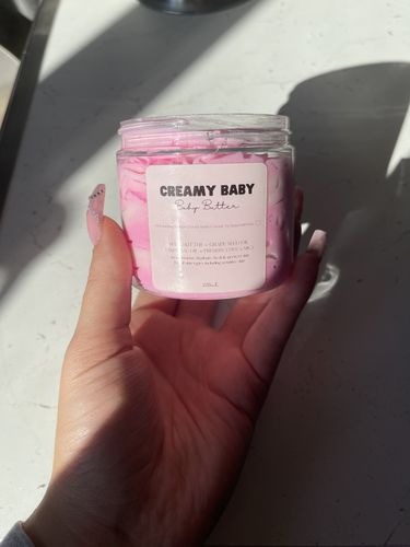 Customer photo review of Creamy Baby • Body Butter