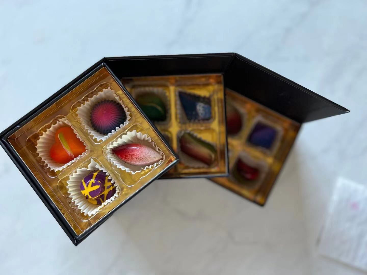 Customer photo review of Three Tier Dozen, Signature Collection