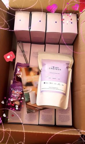 Customer photo review of Cacao en poudre pour cheveux 3 mois