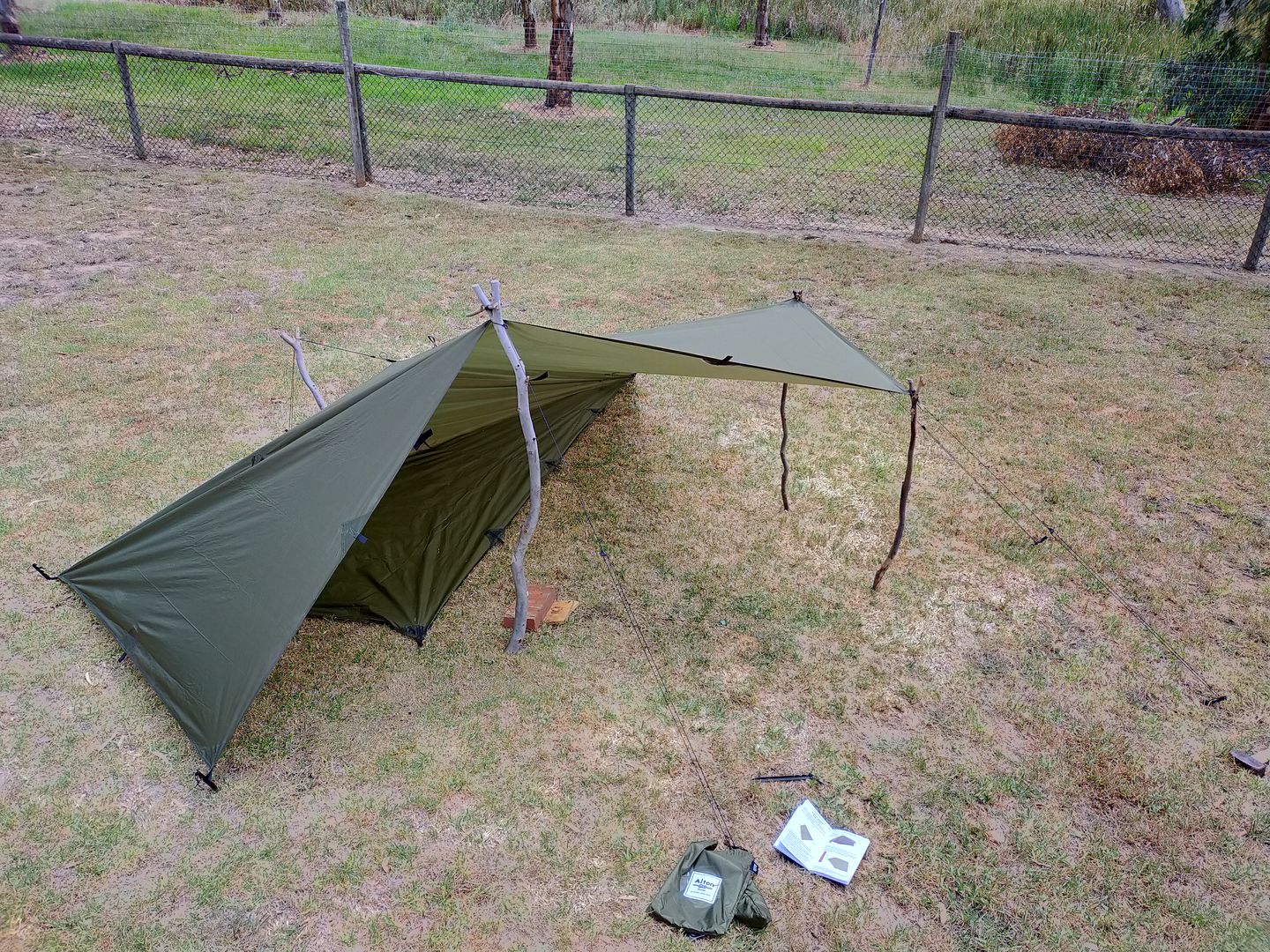 Customer photo review of Waterproof Field Guide - Tarp