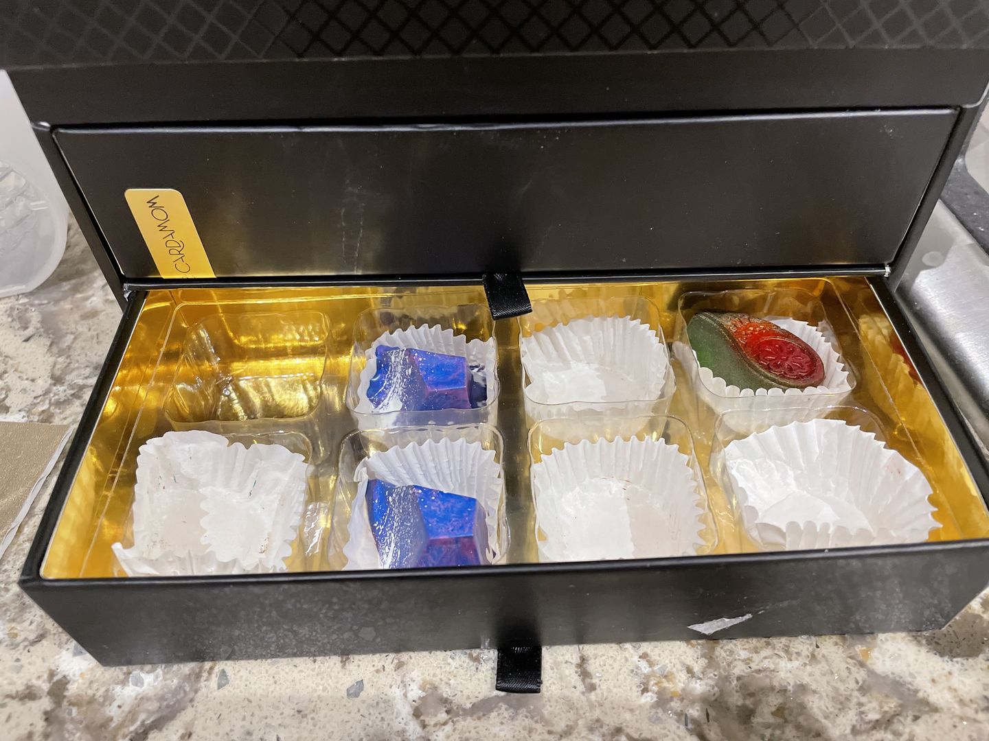 Customer photo review of The Jewelry Box, 24 Pieces