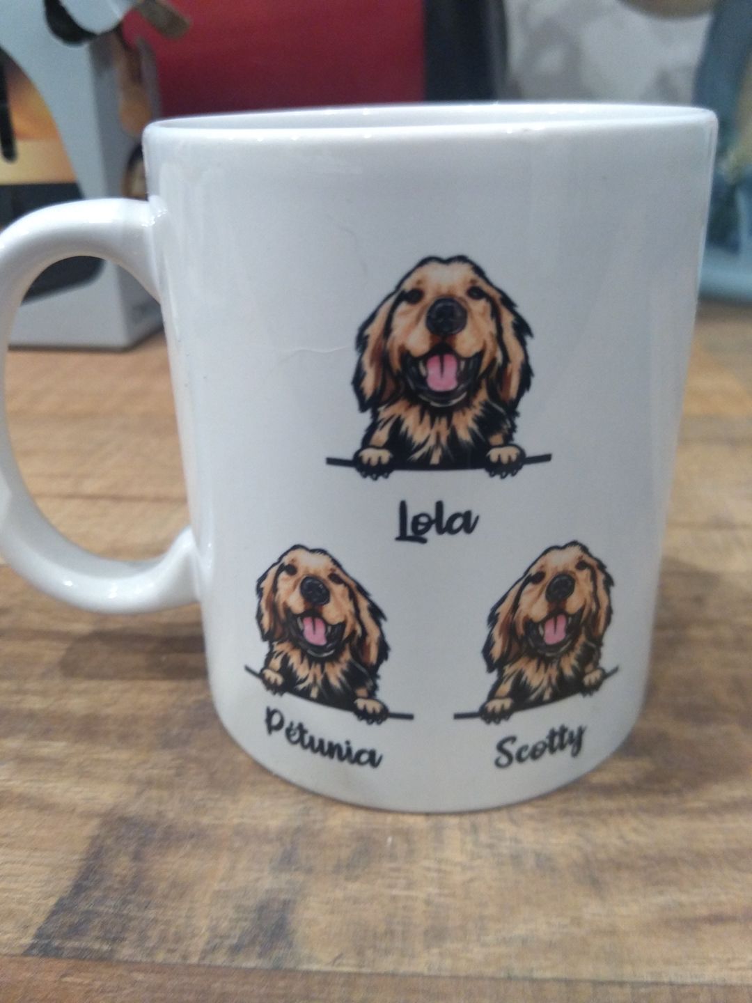 Customer photo review of Mon préféré - Mug personnalisé