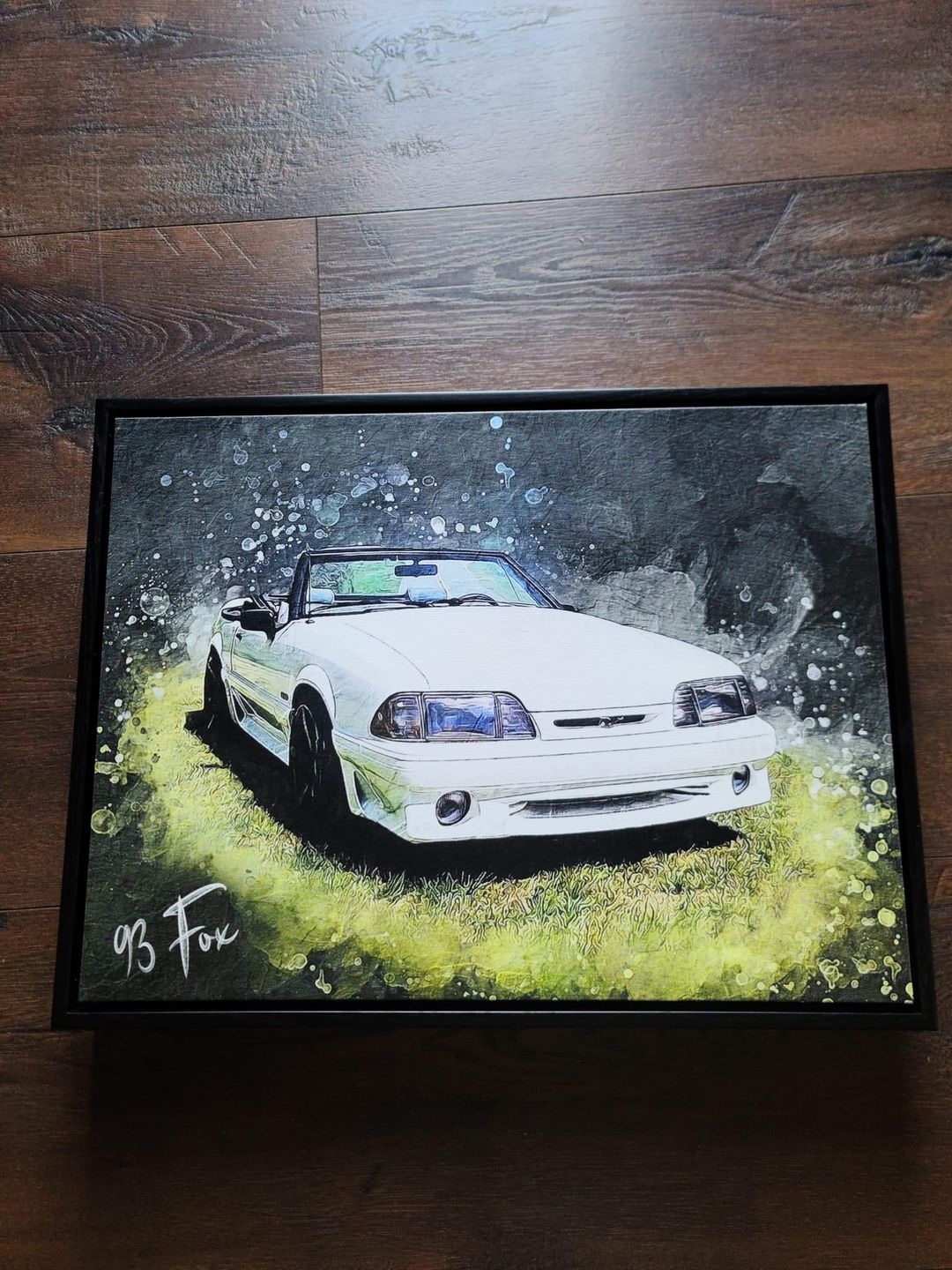 Customer photo review of Personalized Car photo Painting