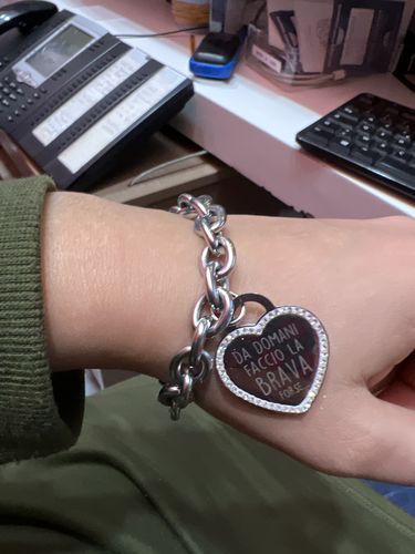Customer photo review of Bracciale Cuore