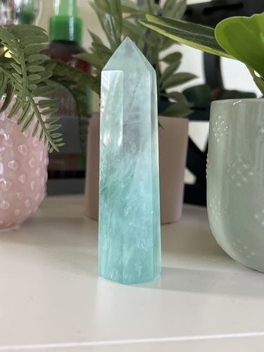 Customer photo review of Fluorite Tower- Green