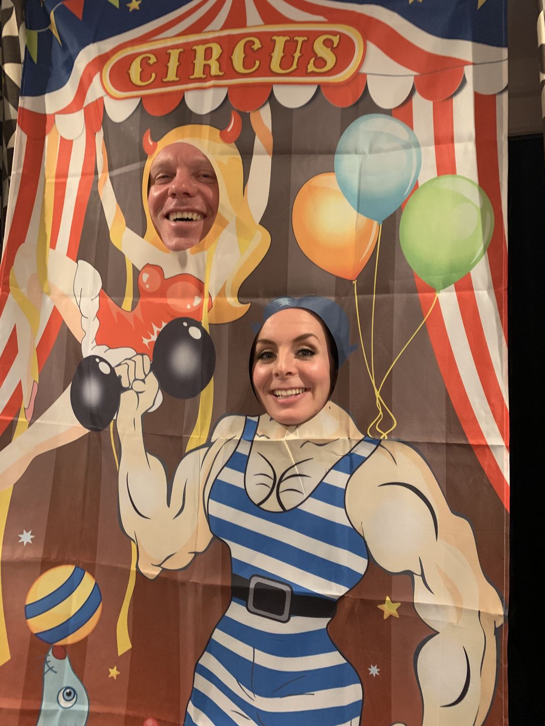Customer photo review of Circus Murder Mystery Host Your Own Game Kit