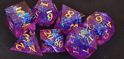 Customer photo review of Spacebreaker purple blue