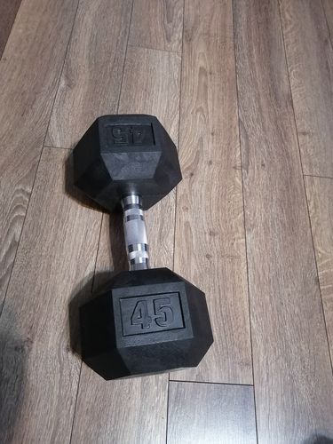 Customer photo review of Hex Head Dumbbell (singles)