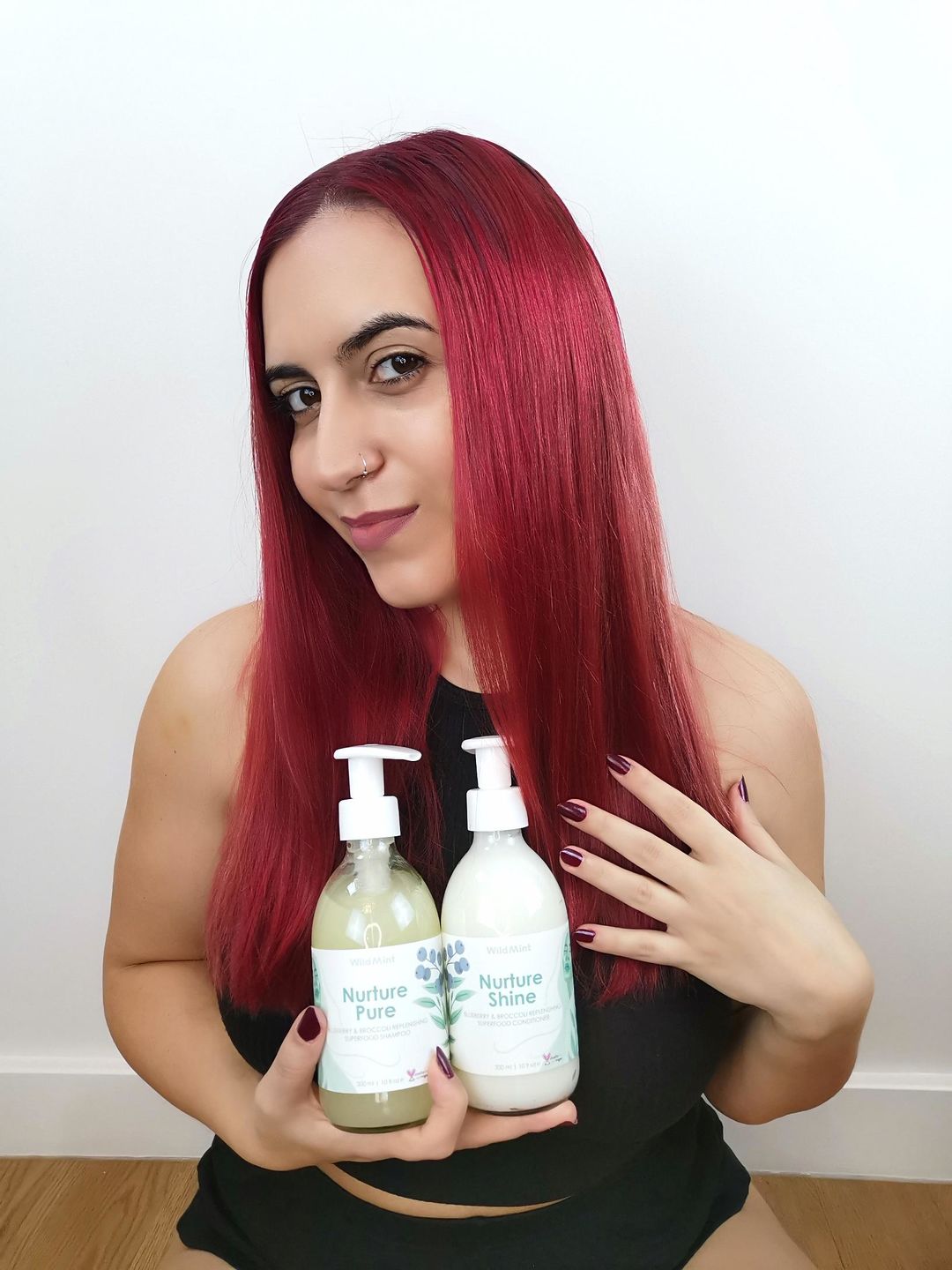 Customer photo review of Nurture Hair Duo