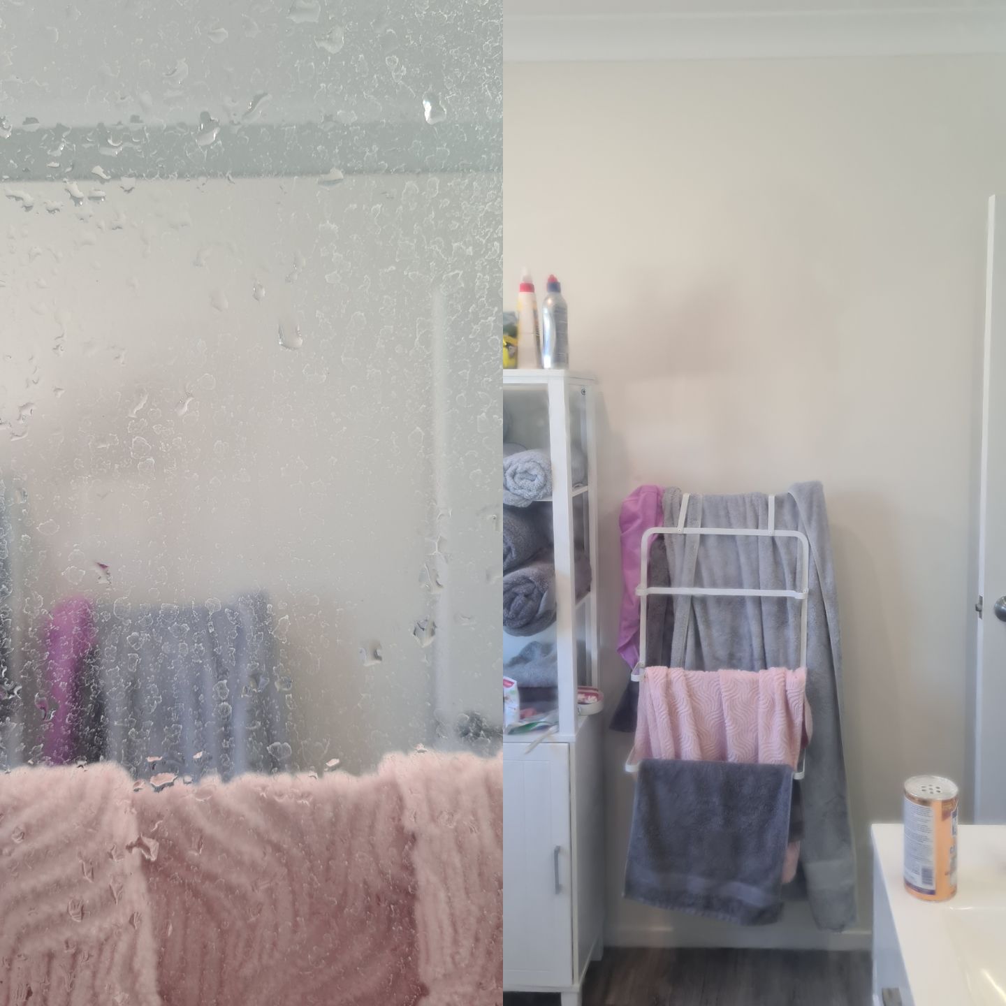 Customer photo review of Shower Cleaning & Protection Kit