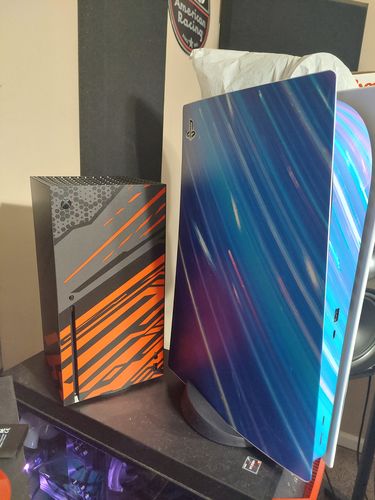 Customer photo review of Interstellar - PS5 Console Skin