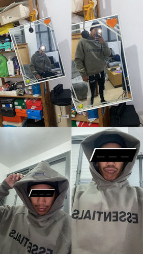 Customer photo review of FOG ESSENTIALS 05 Hoodies
