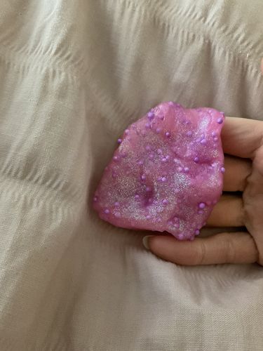 Customer photo review of Glitter Crunchy Putty