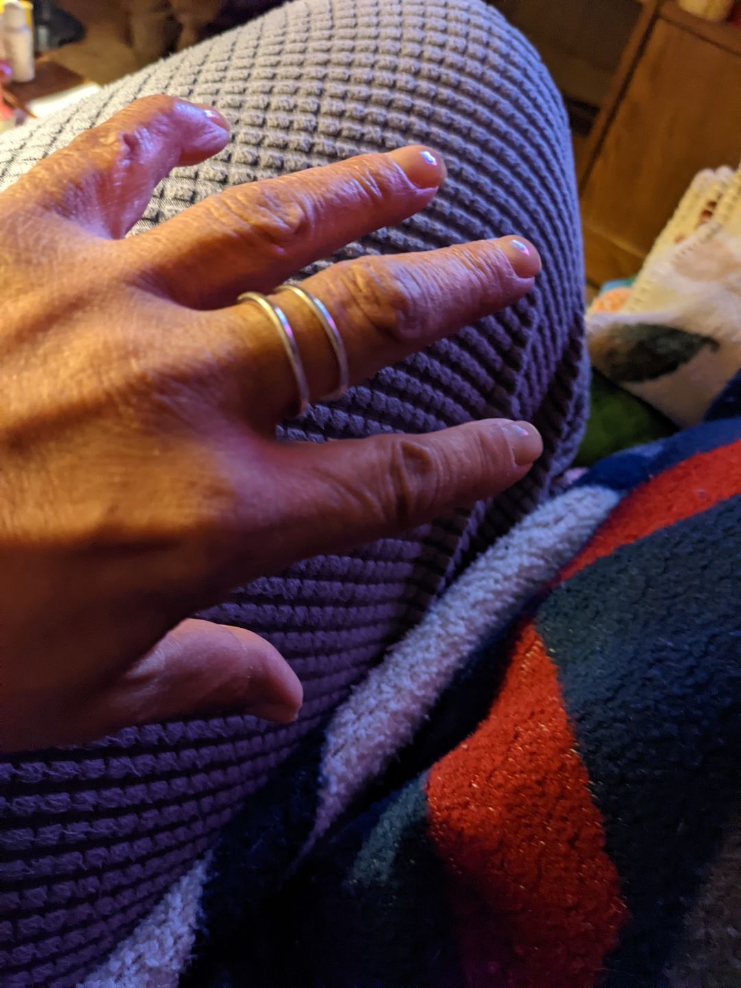 Customer photo review of Women's Splint Ring Sterling Silver