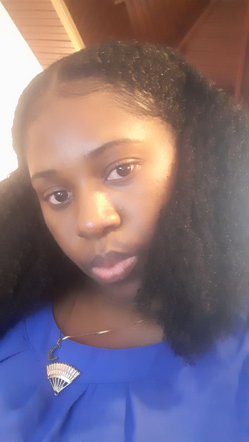 Customer photo review of Multi-Texture Kinky Curly U Part Wigs AU17